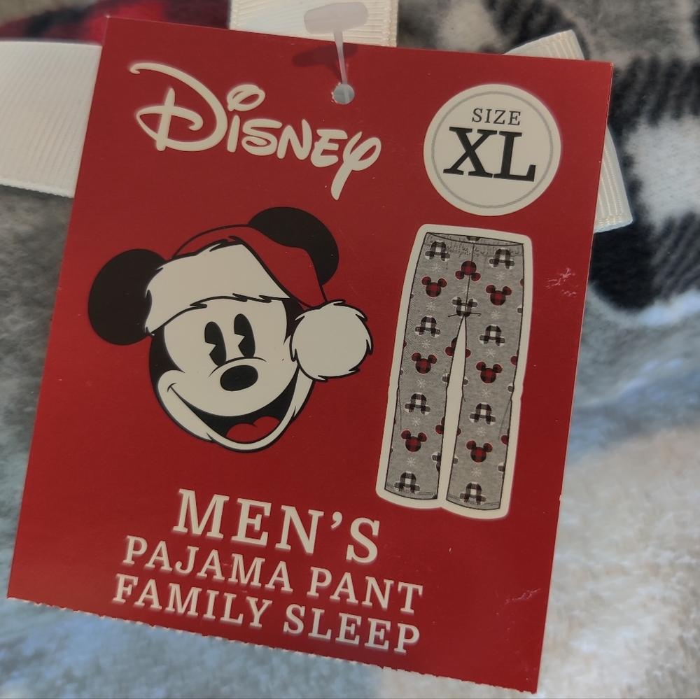 Disney Mickey Pajama Pants Gray XL